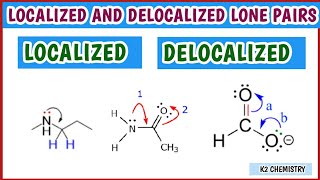 localized and delocalized lone pairs ll chemistry ll [upl. by Illehs]