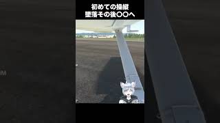 飛行機操縦したら空飛ばずにまさかの事態に！【Flight Simulator】vtuber ゲーム実況 ＃切り抜き [upl. by Randa296]