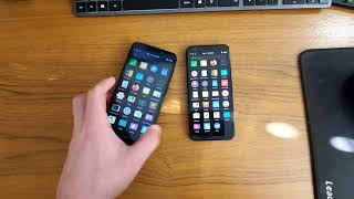 PinePhone Pro Mobian vs Pixel 3a Droidian [upl. by Nnaeel]