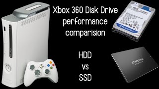 Xbox 360 HDD vs SSD Game loading Test [upl. by Amzu]