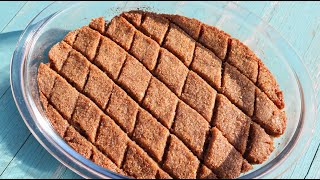 HOW TO ASSEMBLE BAKED KIBBEH IN A TRAY  KIBBE BIL SANIEH [upl. by Domel725]