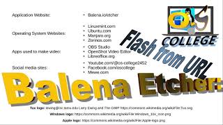 Flash operating system from URL  Balena Etcher [upl. by Tayler]