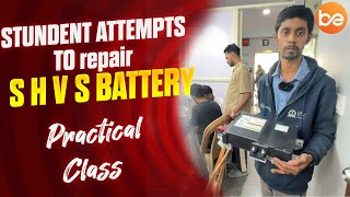 BHADRA ELECTRONICS  STUDENT S H V S REPAIR ATTEMPT [upl. by Lierbag903]