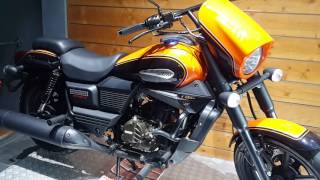 UM MOTORCYCLE RENEGADE COMMANDO RENEGADE SPORT 300CC INDIA 2016 [upl. by Josephine]