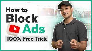 How to Block YouTube ads for Free  2024 [upl. by Kaazi]