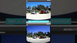 Dahua 5MP vs 8MP TIOC Side by Side Comparison Video Coming Soon shorts [upl. by Kuebbing]