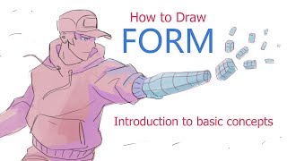 How to Draw Form Basics for Drawing Characters in 3D [upl. by Servetnick]