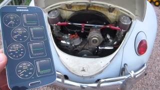 Torque app running on 1963 VW Bug [upl. by Fital]