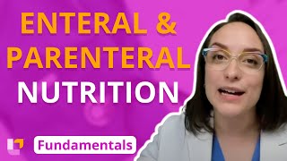 Practice amp Skills Enteral and Parenteral Nutrition  Fundamentals of Nursing  LevelUpRN [upl. by Wellington]