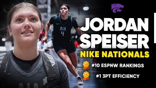 Top 20 ESPN Ranked Jordan Speisers Unmatched 3Point Domination at Nike Nationals [upl. by Loralyn481]