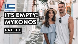 WHAT MYKONOS IS REALLY LIKE City Center Old Town Mykonos  Greece Travel Vlog [upl. by Thistle]