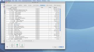 Creating Accounts in AccountEdge [upl. by Notfilc]
