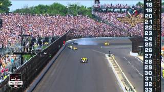 2014 Indy 500 Race Highlights [upl. by Eldred75]