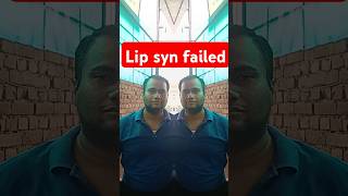 Lip sync failed shortsviral funny [upl. by Sauveur]