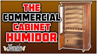 The Humidor 5000 Commercial Cabinet Humidor  FREE Shipping [upl. by Arised]