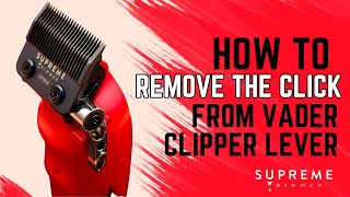 Silencing the Click Noise on Your Vader Clipper Lever [upl. by Atilam117]