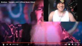 Brodnax  Genghis John  Official Music Video TUFFNERDZ RAP REACTION💯🔥🔥🔥🔥🕶️🕶️🕶️🕶️ [upl. by Saffier684]