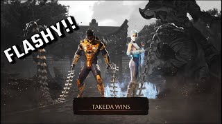 Takeda Combos So Far  Mortal Kombat 1 [upl. by Savanna342]