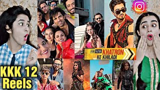 Pakistani Reaction On Khatron Ke Khiladi 12 All Contestants New Reels amp BTS [upl. by Ardnuasak597]