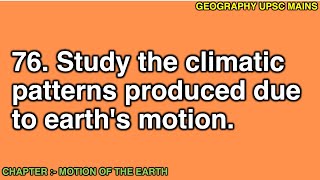 276 Climatic Patterns from Earths Motion  Studying Global Changes [upl. by Vijar]