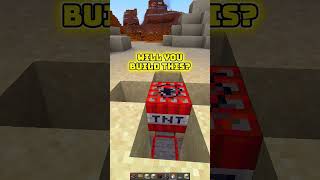 Minecraft Sand Trap🏜 minecraft minecraftshorts minecraftbuilding [upl. by Gustie594]