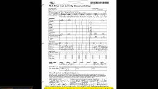 How to complete a PCA timesheet [upl. by Pickford]