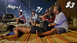 The World’s Most Dangerous 3 Street Massage – Right by a Highway in Vietnam [upl. by Daloris]