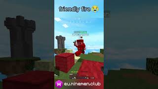 fireball betrayed him  minemen minecraft pvp subscribe [upl. by Nyrual]