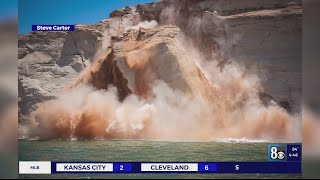 Lake Powell rock collapse [upl. by Lolly155]