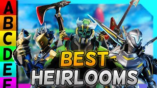 Ranking EVERY Heirloom in Apex Legends Tier List [upl. by Eelirak]