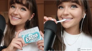 ASMR  QampA w gum chewing [upl. by Irrabaj838]