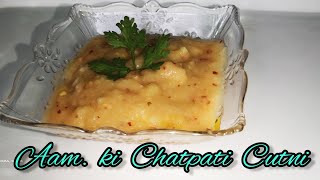 Mango recipe Mongo chutney tasty designer food [upl. by Marian]