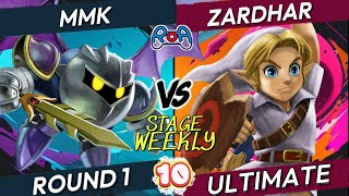 STAGE 10 ROUND 1  MMK K Rool Meta Knight Vs ZARDHAR Young Link  SSBU [upl. by Caton]