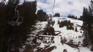 Saalbach Hinterglemm 3CLF Kohlmais 19832017 [upl. by Nnailuj]