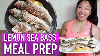 Sea Bass Meal Prep  Linora Low [upl. by Cadal]