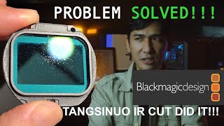 Blackmagic IR CUT problem SOLVED the TANGSINUO IR CUT FILTERS [upl. by Vani]