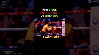 WHY BIVOL RAN ALL FIGHT VS BETERBIEV boxing [upl. by Naujyt]