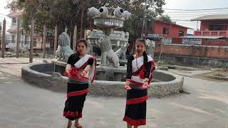 Sirsaya Hegu Sabita Malakar  Cover Dance  Newari Maicha [upl. by Picco]