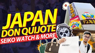 Seiko watch and Citizen in Don Quijote  Designer Bags Japan Shopping japan [upl. by Amhser]