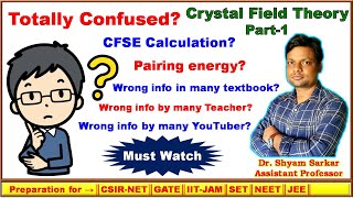 CFSE CalculationCrystal Field Theory Pairing Energy HighLow Spin Complex Spectrochemical Series [upl. by O'Rourke]