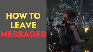 How to Leave Messages in Once Human [upl. by Ryon]