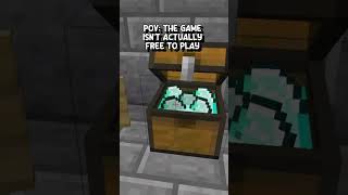 if minecraft was pay 2 win [upl. by Broadbent]