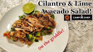 Cilantro Lime Chicken with Avacado salad griddlerecipes [upl. by Hyacinthie206]