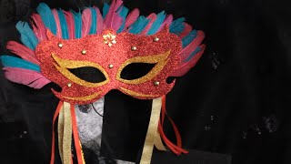 Beautiful Carnival Mask  DIY Projects [upl. by Seibold453]