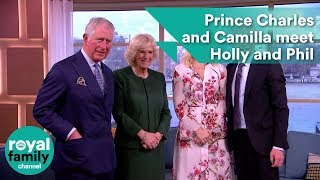 Prince Charles and Camilla meet Holly and Phil [upl. by Slosberg]