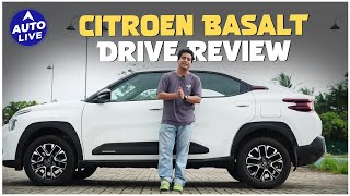 Citroën Basalt Review  Auto Live [upl. by Ecaidnac741]