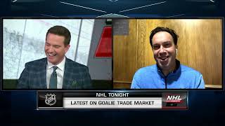 Elliotte Friedman previews goalie market ahead of Trade Deadline [upl. by Cardwell]