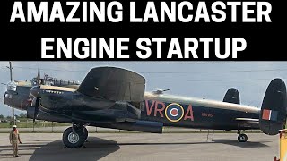 Hear the Sound of the Iconic Avro Lancaster Engine [upl. by Fanchette]