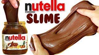 Comment faire le Nutella Slime  Ody Milani [upl. by Mireille666]