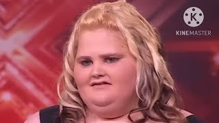 X factor YTP Emma Chawner dreams of being Debbie Stevens and has her mums foot [upl. by Geesey304]